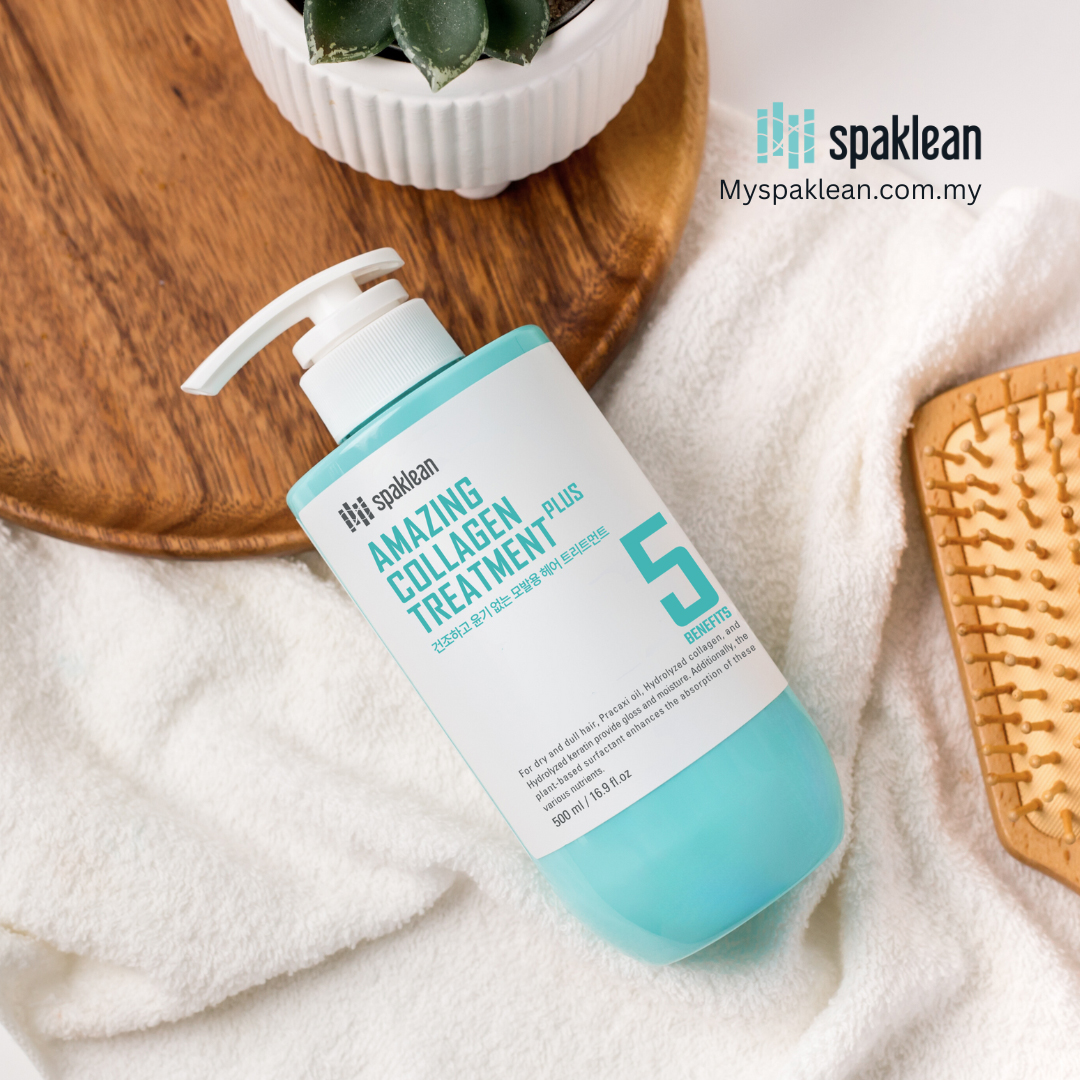 Korea _ Spaklean Amazing Collagen Treatment _ frizz hair damaged hair dry hair _ recommended